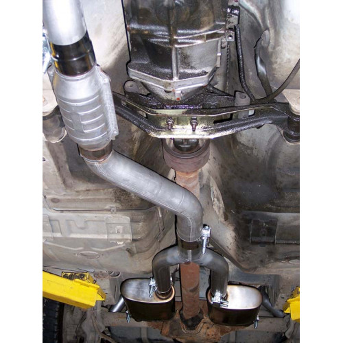 Exhaust System Complete Dual Thunderbird Turbo Coupe 2.3 Turbo 3